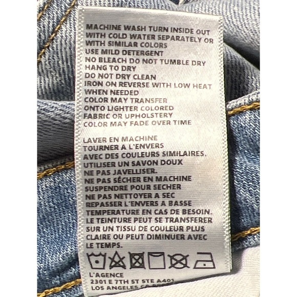 NWT L'AGENCE High Line Jean Classic Brasie 26 - Picture 5 of 7